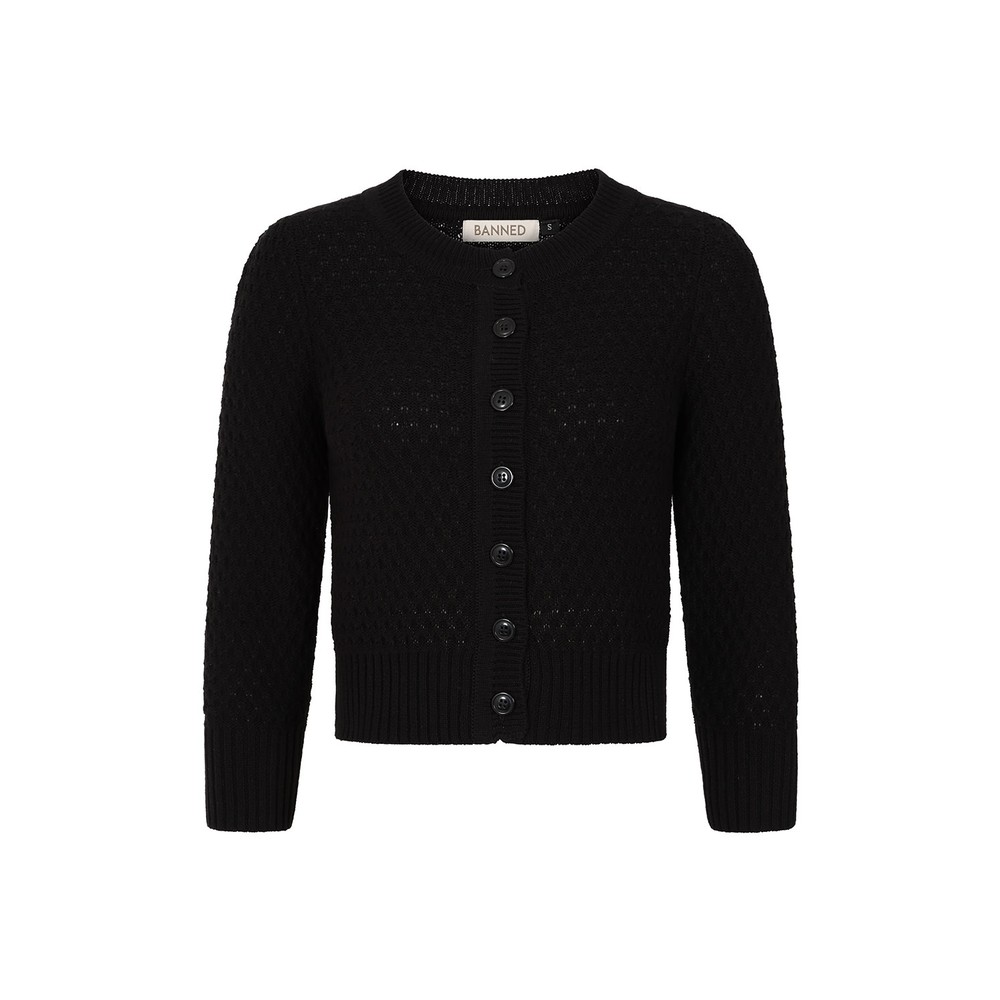 Banned - Fara Cardigan - Zwart